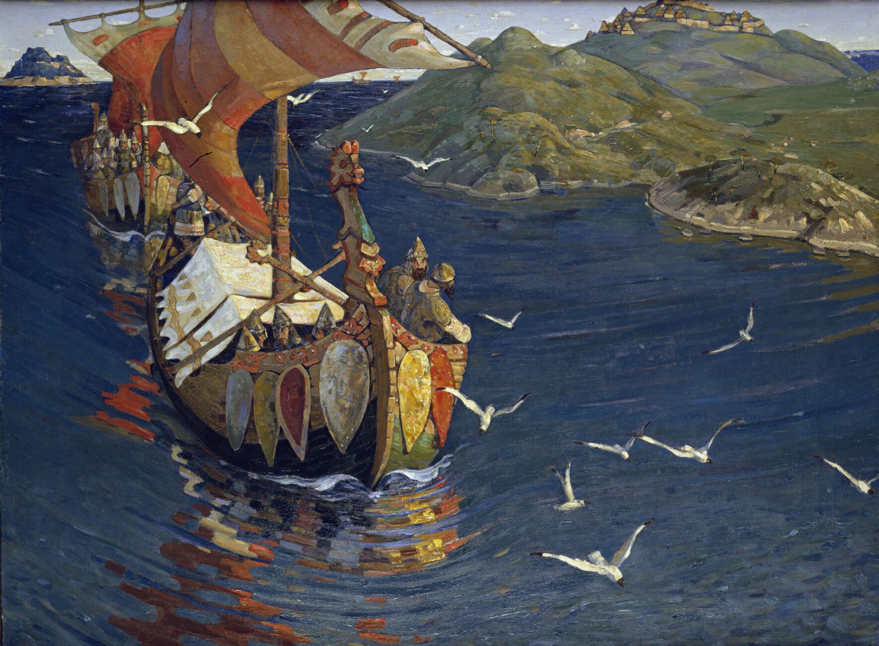 Nicholas Roerich/Guests from Overseas